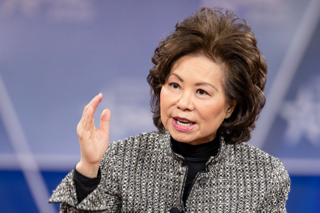 Transportation Secretary Elaine Chao.