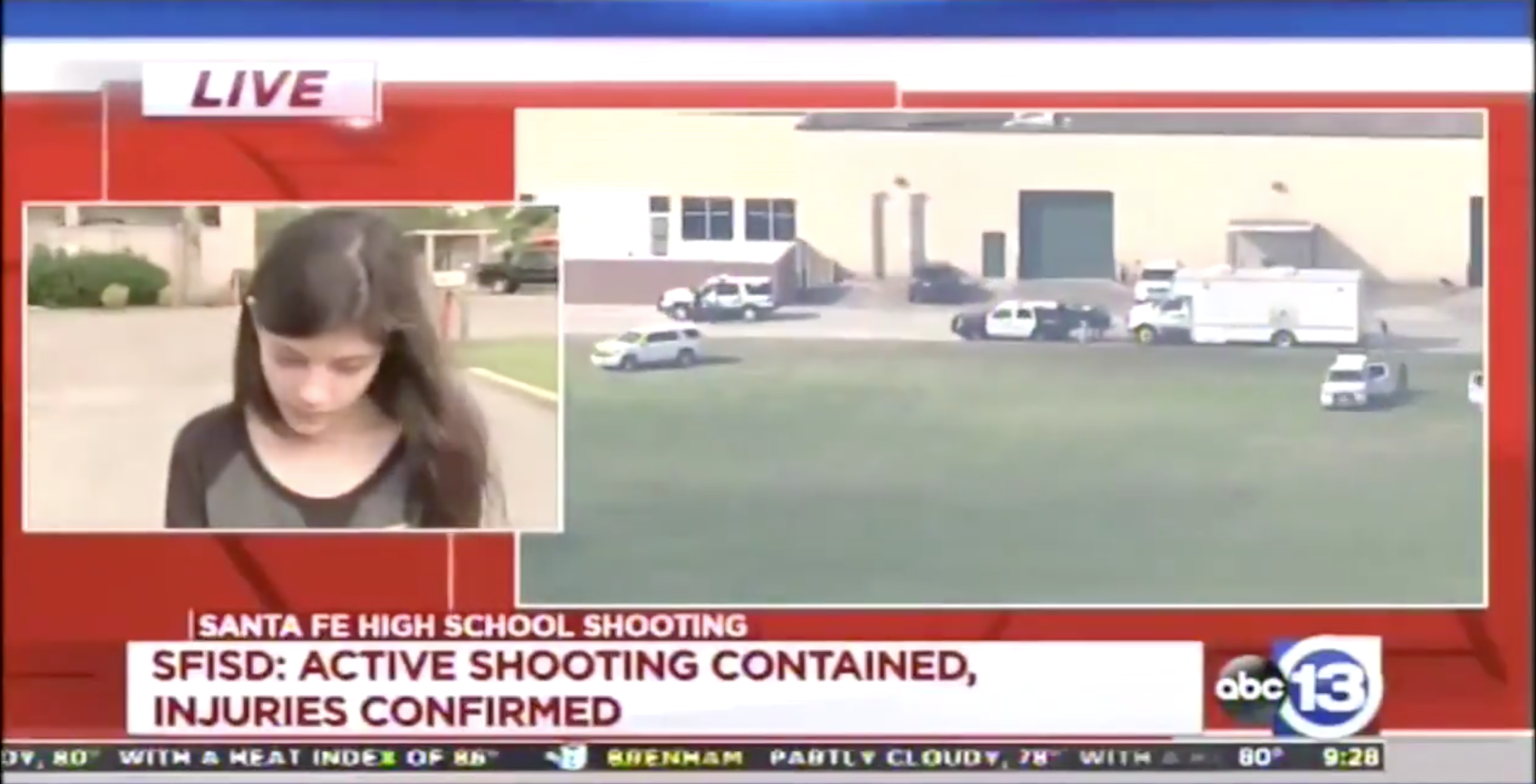 Santa Fe High School shooting.