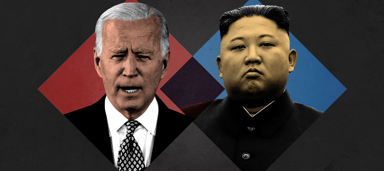 President Biden and Kim Jong Un.