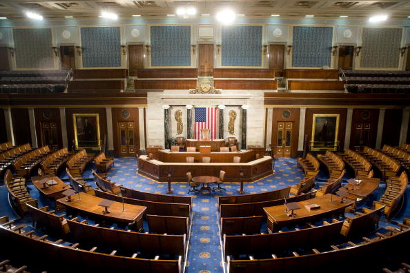 The House of Representatives chamber.