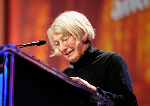 Poet Mary Oliver in 2010