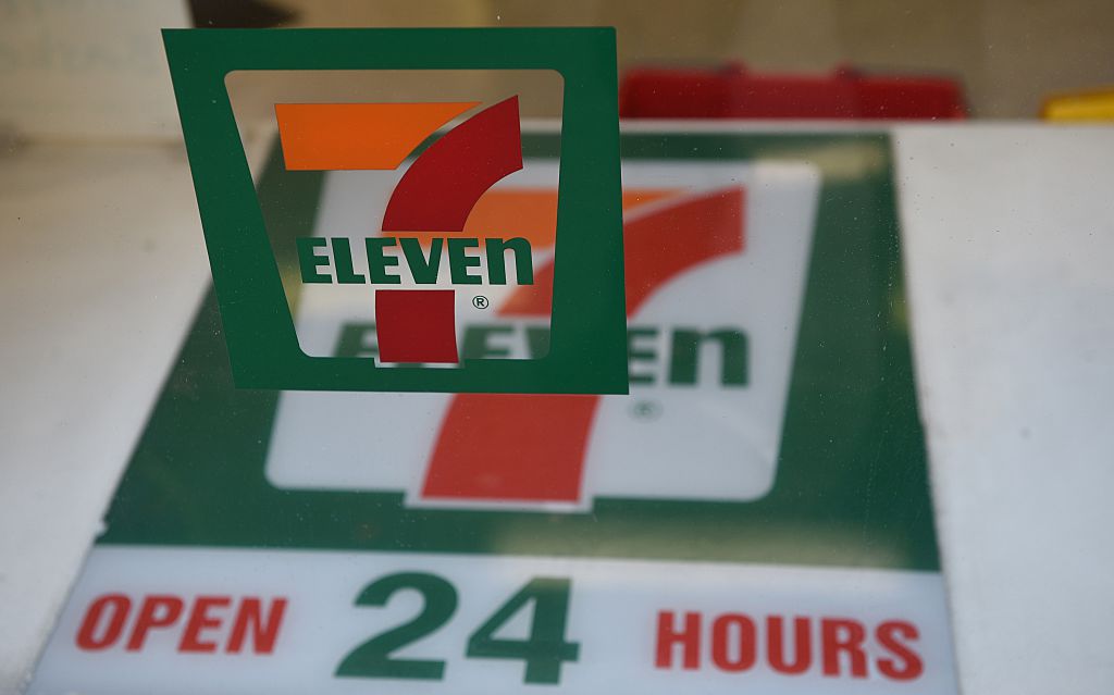 7-Eleven logo.