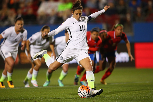 Womens soccer star demands pay equity.