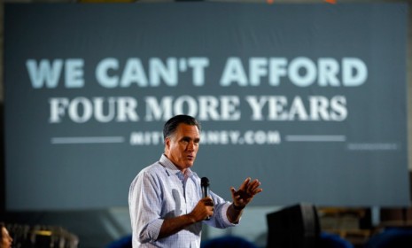 Mitt Romney speaks at a campaign stop in Bedford Heights, Ohio: No Republican nominee has ever won the presidency without taking Ohio.