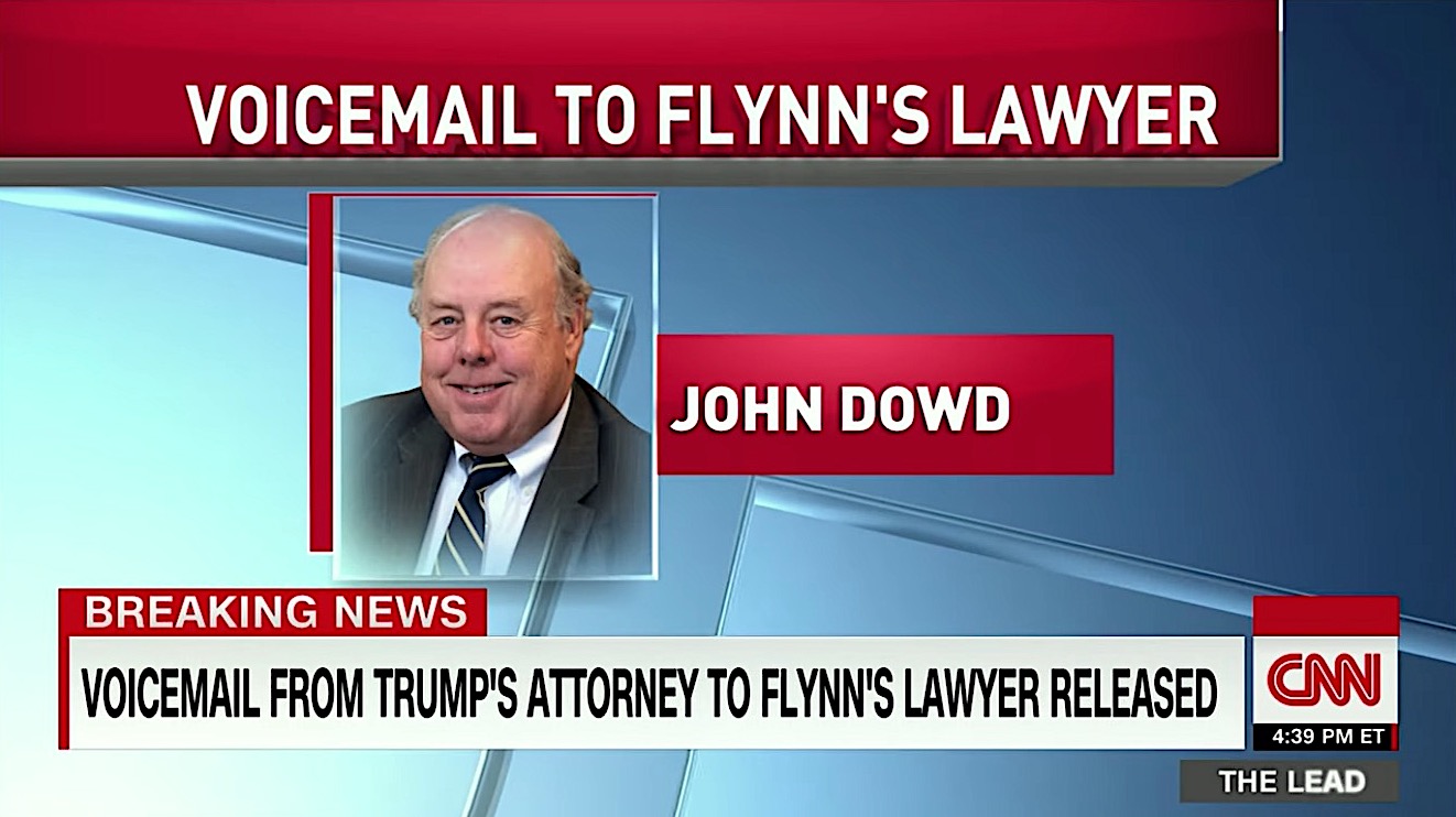 Trump lawyer John Dowd calls Michael Flynn&#039;s lawyer