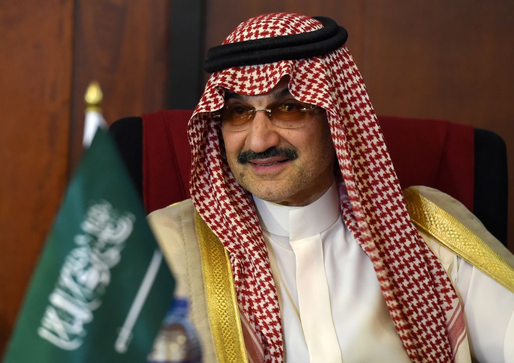 Saudi billionaire Prince Alwaleed bin Talal