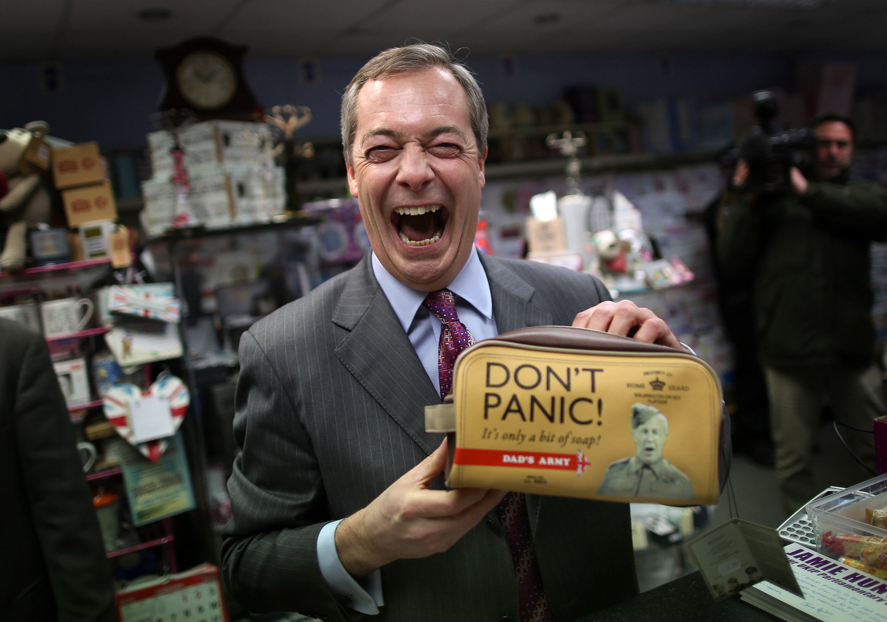 Nigel Farage did what Britons did best: resigned and got out of the way.