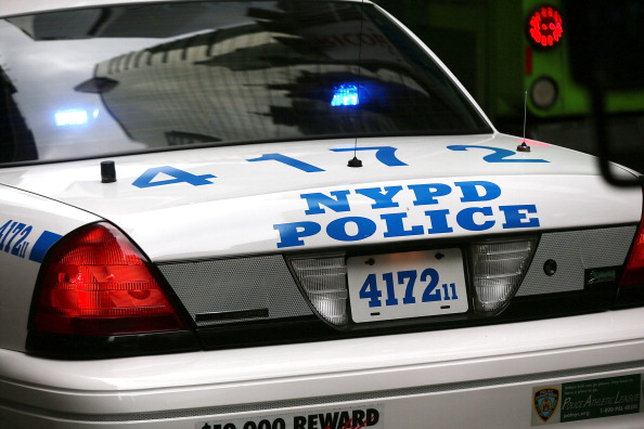 An NYPD patrol car.