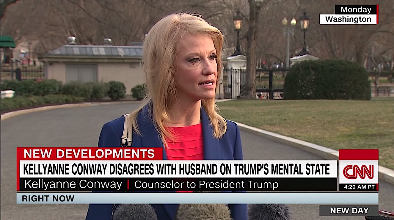 Kellyanne Conway is not worried about Trump&#039;s mental health