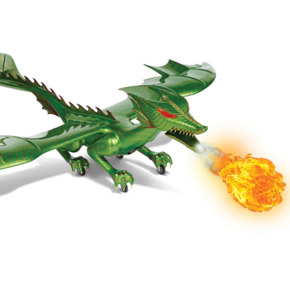 The flying fire-breathing dragon