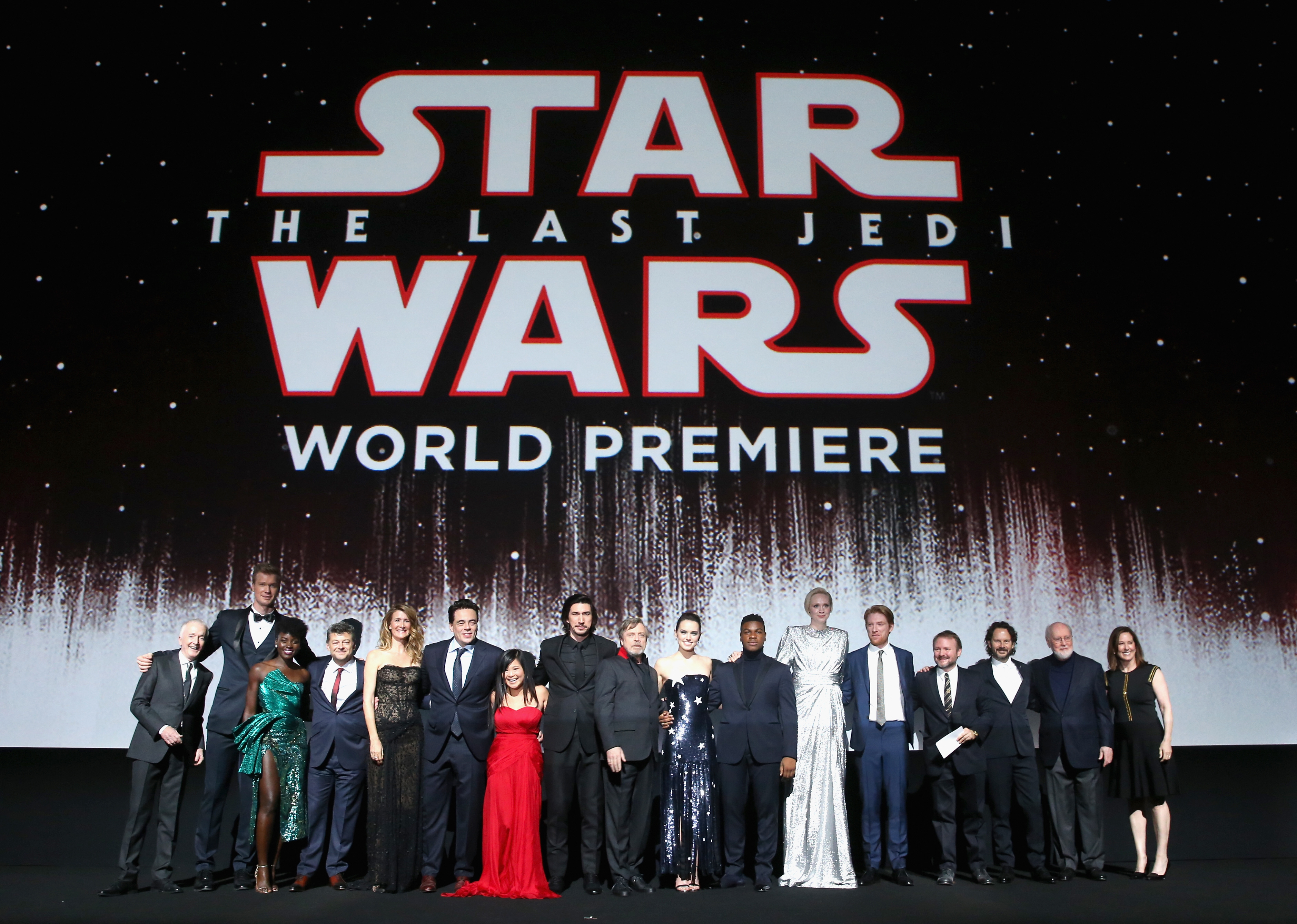 The premiere of The Last Jedi in California