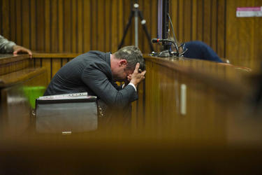 Tearful Oscar Pistorius takes stand: &#039;I&#039;m scared to sleep&#039;
