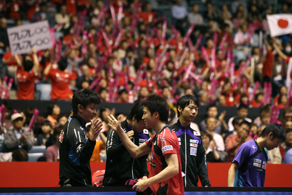 Photos: When a world championship is on the line, table tennis gets pretty intense
