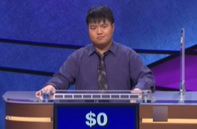 Watch the moment Arthur Chu finally lost on Jeopardy!