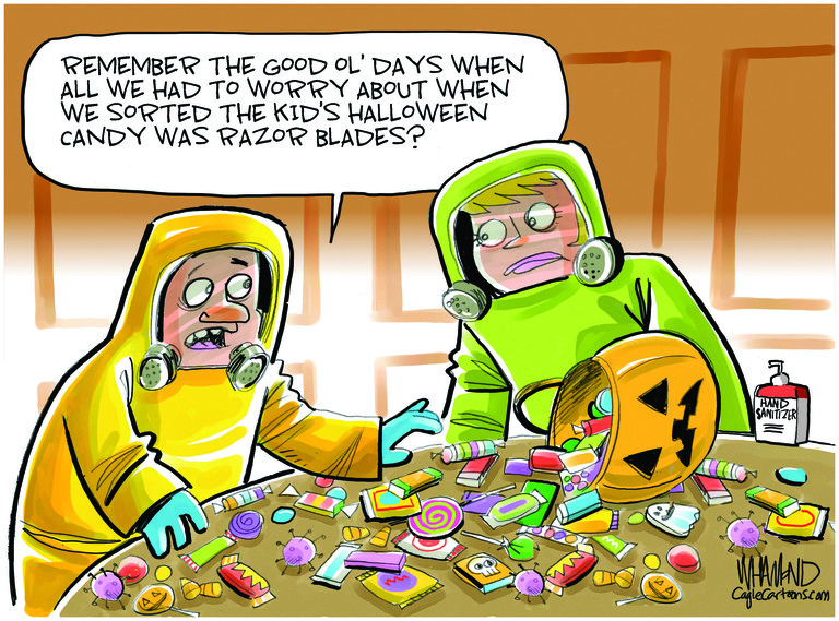 5 terrifyingly funny cartoons about America's COVID Halloween | The Week