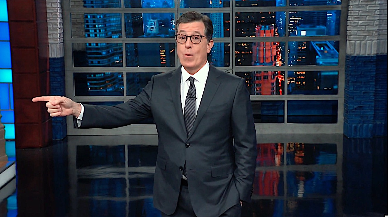 Stephen Colbert mocks Trump&#039;s &quot;medieval&quot; wall