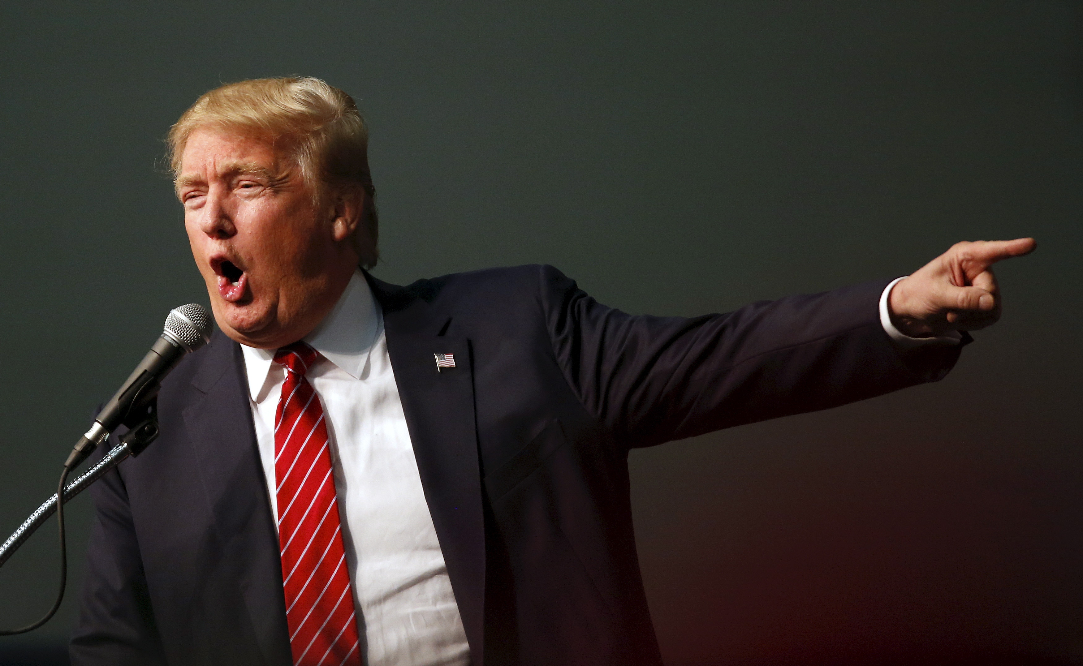 Republican presidential candidate Donald Trump has made some prejudice and fascist proposals. 