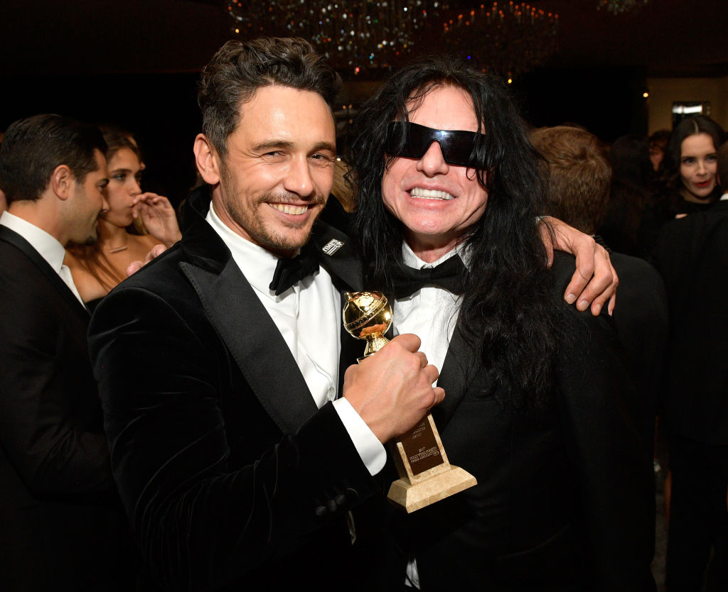 James Franco and Tommy Wiseau.