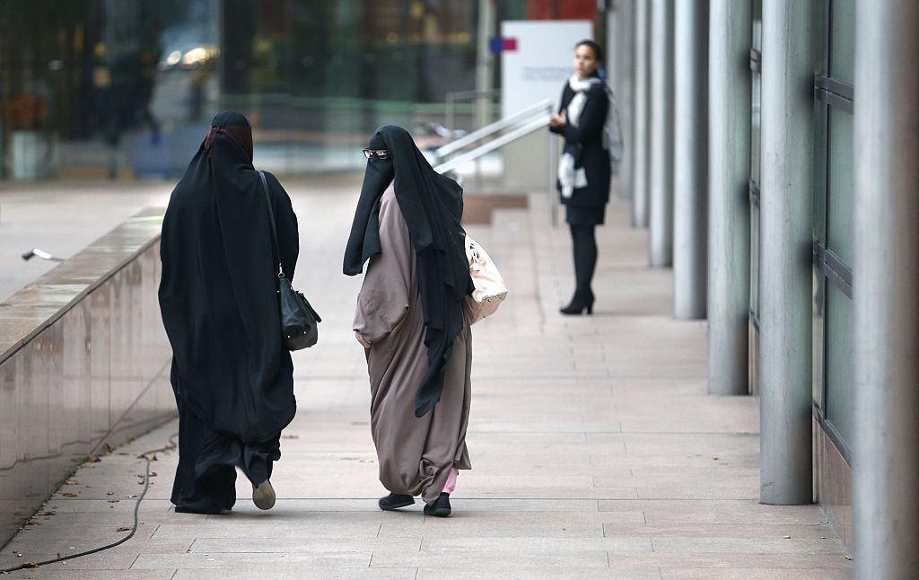 Denmark face veil ban. 