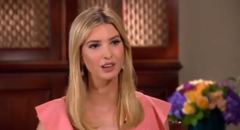 Ivanka Trump clarifies that she leave the politics to other people.