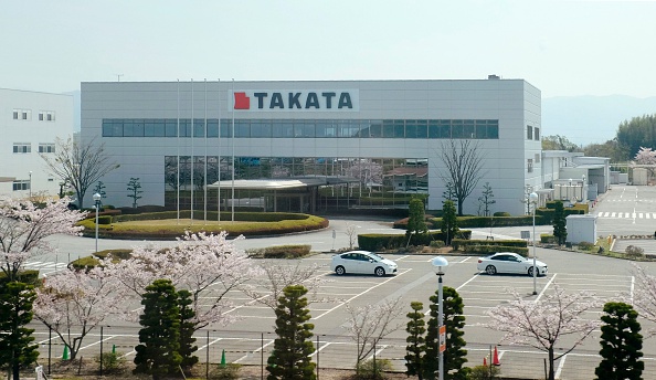 A Takata factory in Japan.