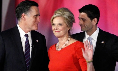 On Election Night, Mitt Romney remained stoic. Ann Romney cried. Paul Ryan was shocked. Janna Ryan teared up.