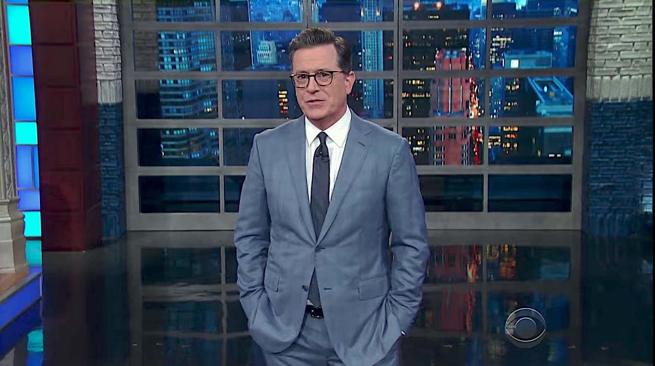 Stephen Colbert mocks Trump&#039;s vacation