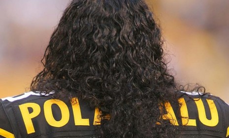 Pittsburgh Steelers star safety Troy Polamalu hasn&#039;t cut his hair since 2000.