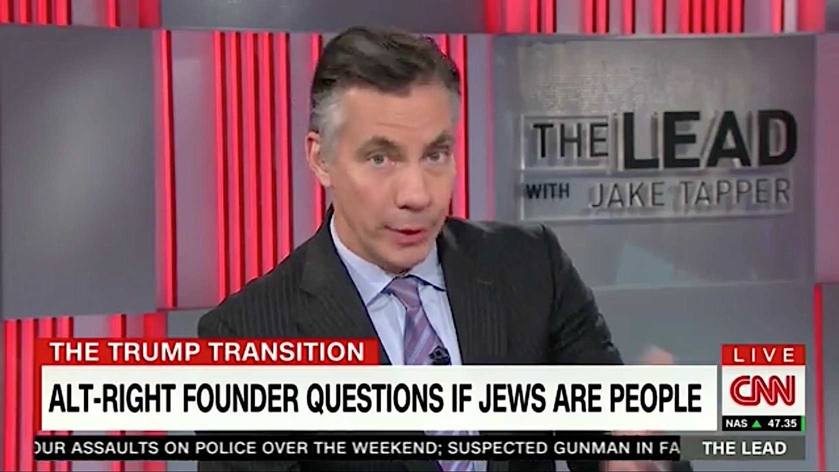 CNN ran an unfortunate chyron under a story about the alt-right