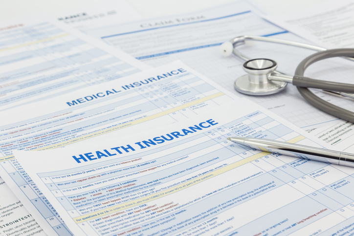 Health insurance papers. 