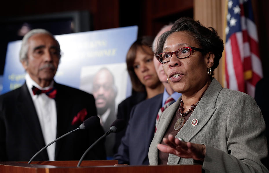 Congressional Black Caucus chair: Ferguson decision shows &#039;black lives hold no value&#039;