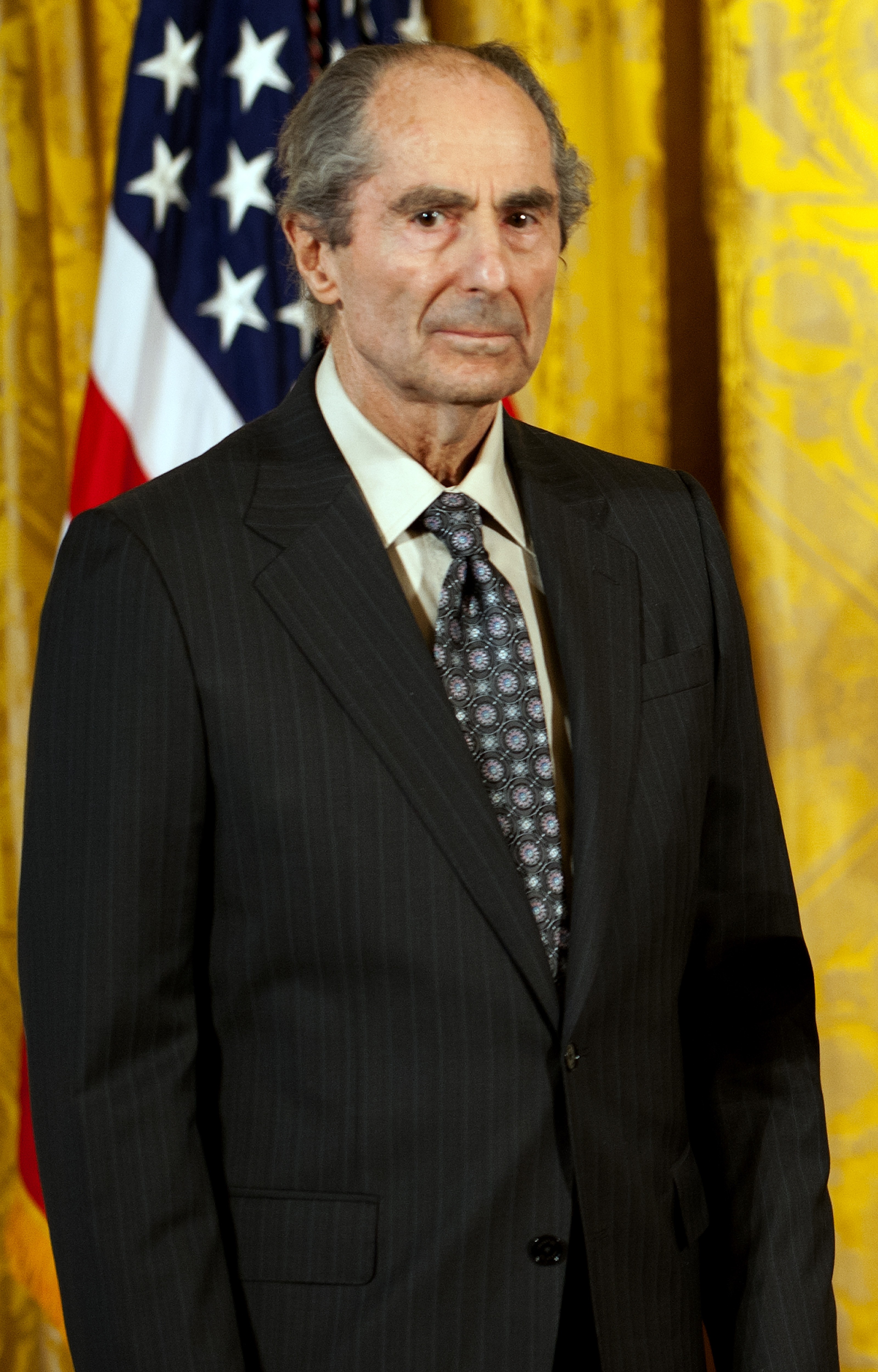 Philip Roth at the White House in 2011