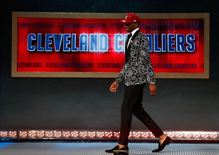 The Cleveland Cavaliers accidentally introduced Andrew Wiggins at a presser as &#039;Mitchell&#039;
