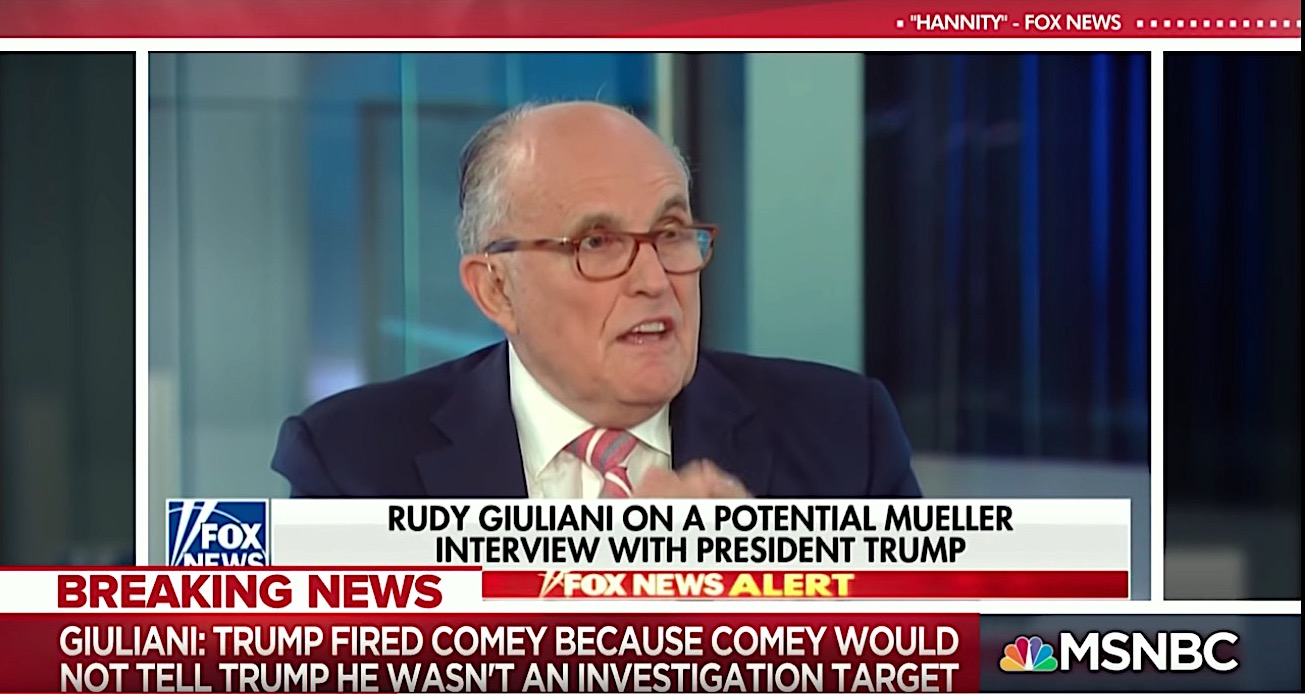 Rudy Giuliani talks about Trump and Russia
