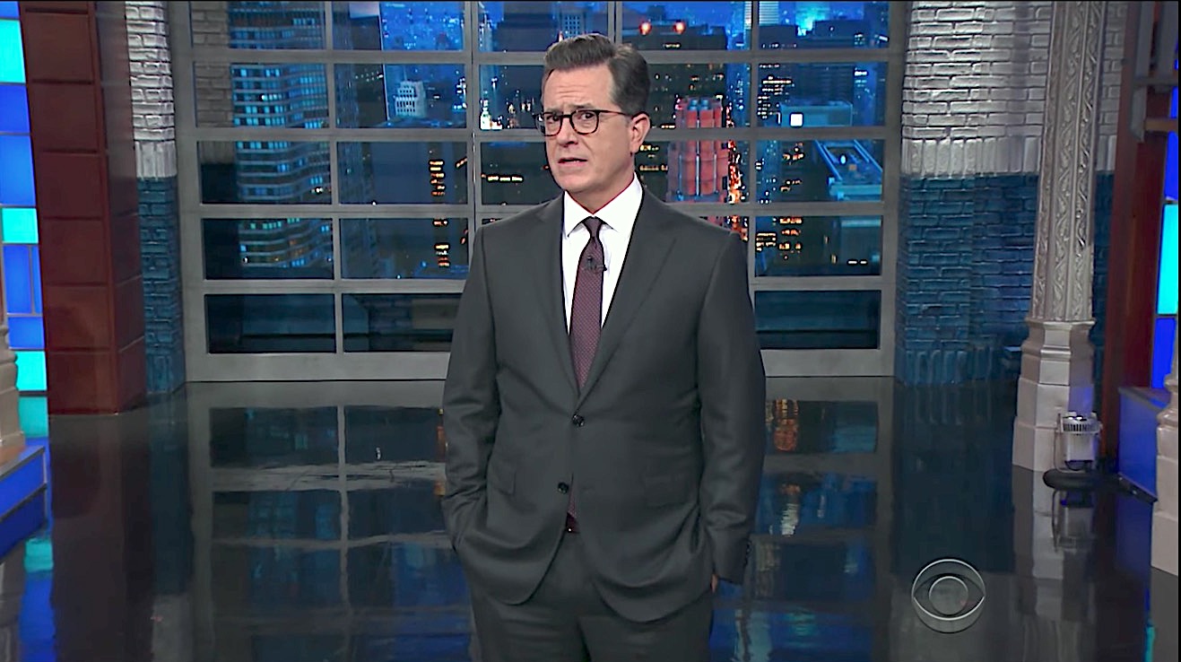 Stephen Colbert has some thoughts on Trump and John Kelly