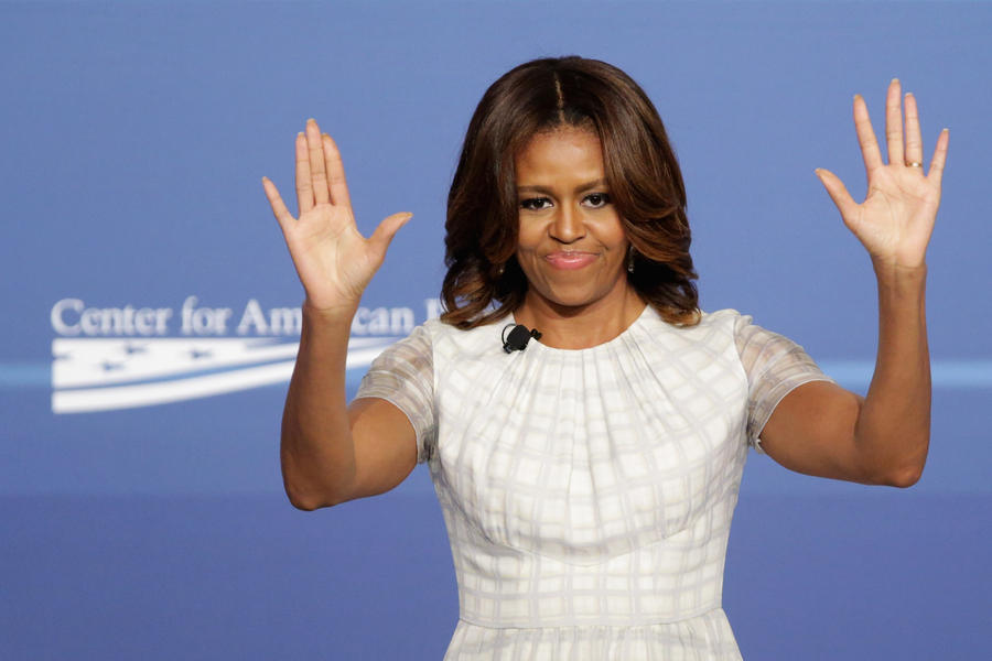 Michelle Obama thinks we should have a woman president ASAP &amp;mdash; and it &#039;definitely&#039; won&#039;t be her
