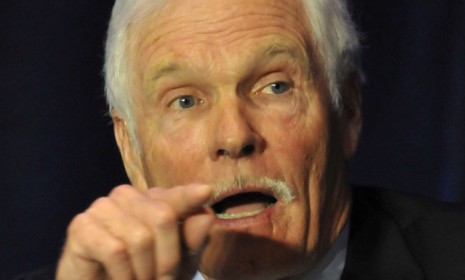 Ted Turner argues that limiting families to one child would be a pivotal factor in curbing carbon emissions. 