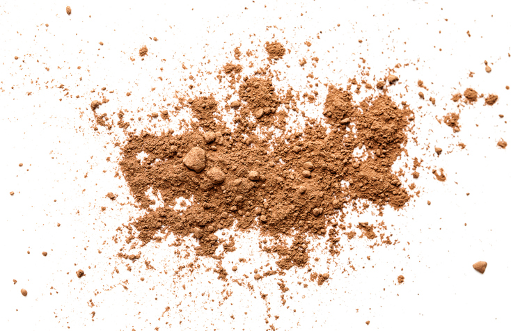 Chocolate powder.