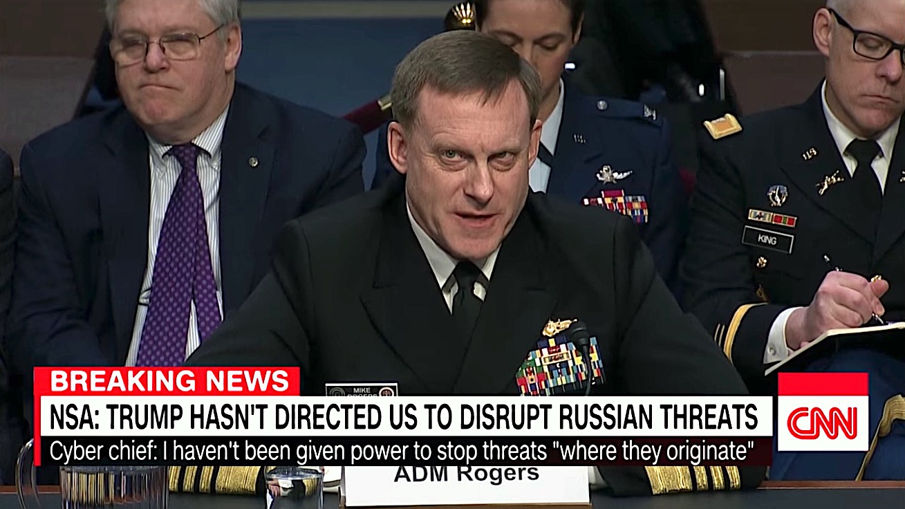 NSA chief Mike Rogers warns about Russia