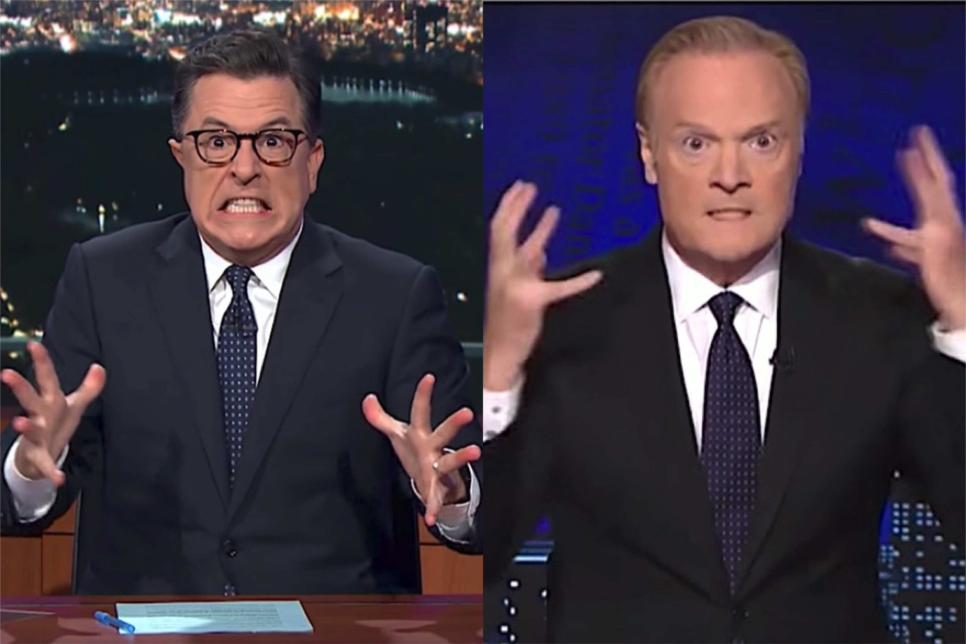 Stephen Colbert mocks Lawrence ODonnell