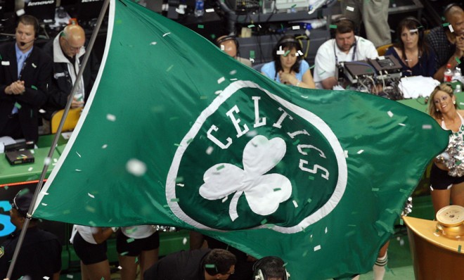 Boston Celtics flag