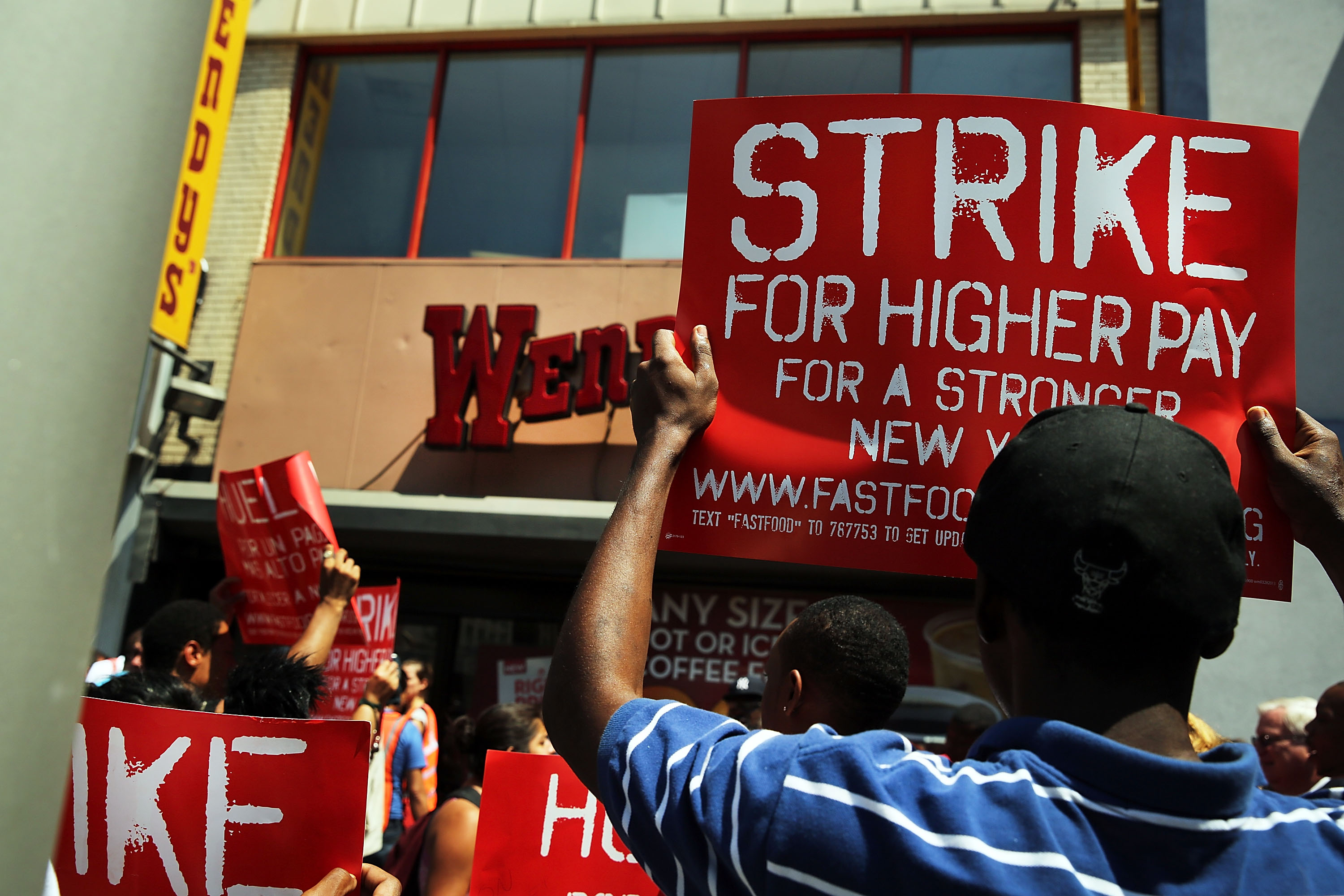 Today&#039;s fast-food workers&#039; strike is expected to be the largest of its kind