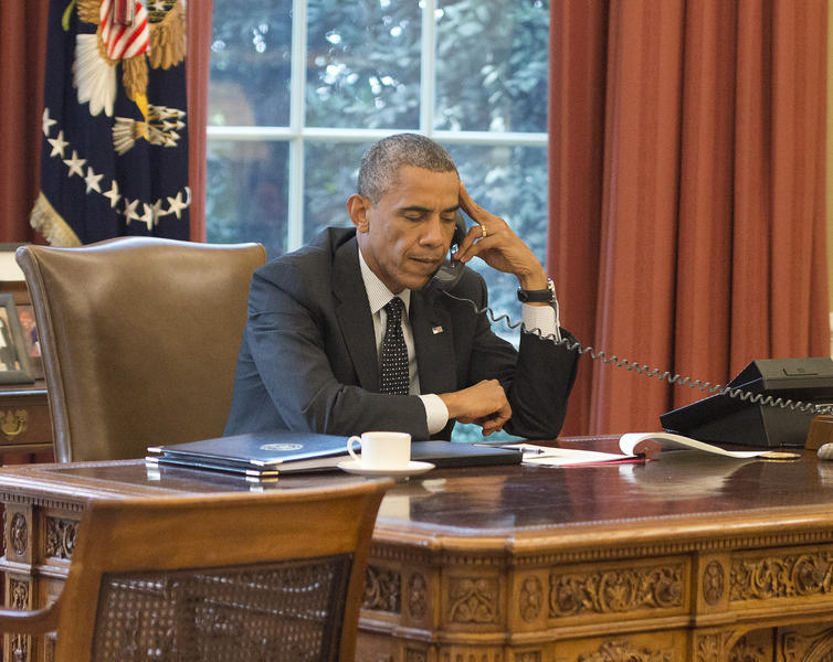Obama: &#039;I will not allow the United States to be dragged into fighting another war in Iraq&#039;