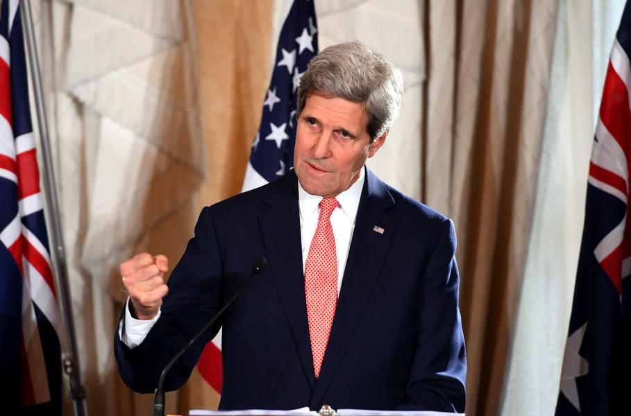 Kerry: ISIS is a &#039;cancer&#039; and &#039;scourge&#039; that must be confronted