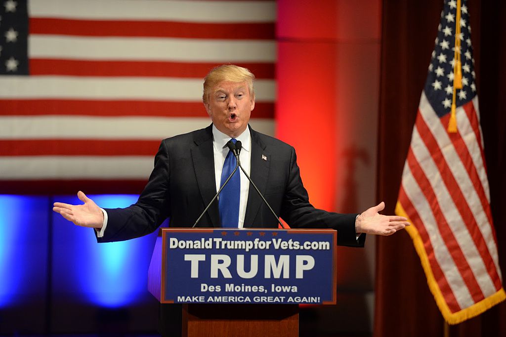 Donald Trump belatedly pledged $1 million to vets