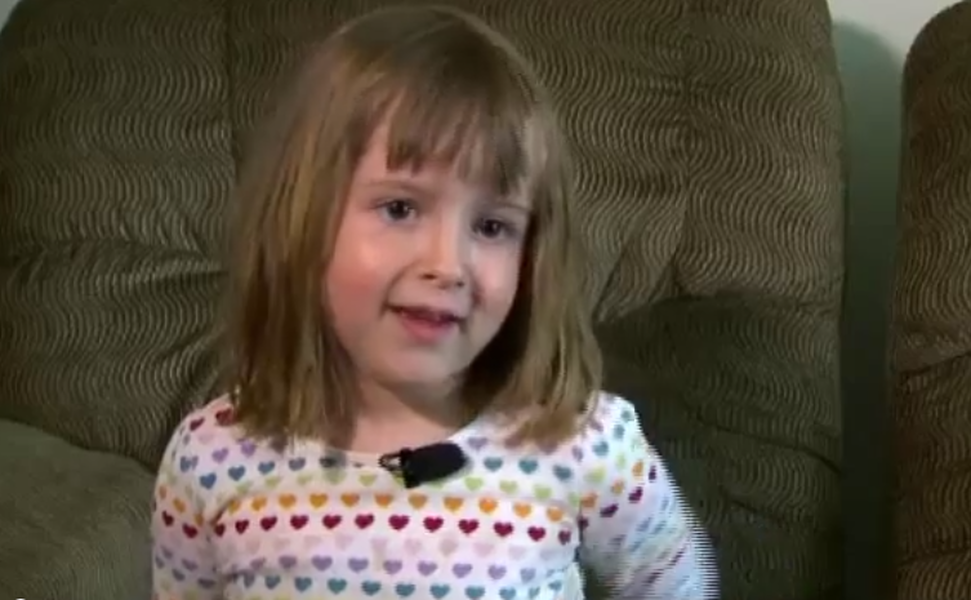 Adorable 4-year-old busts a burglar