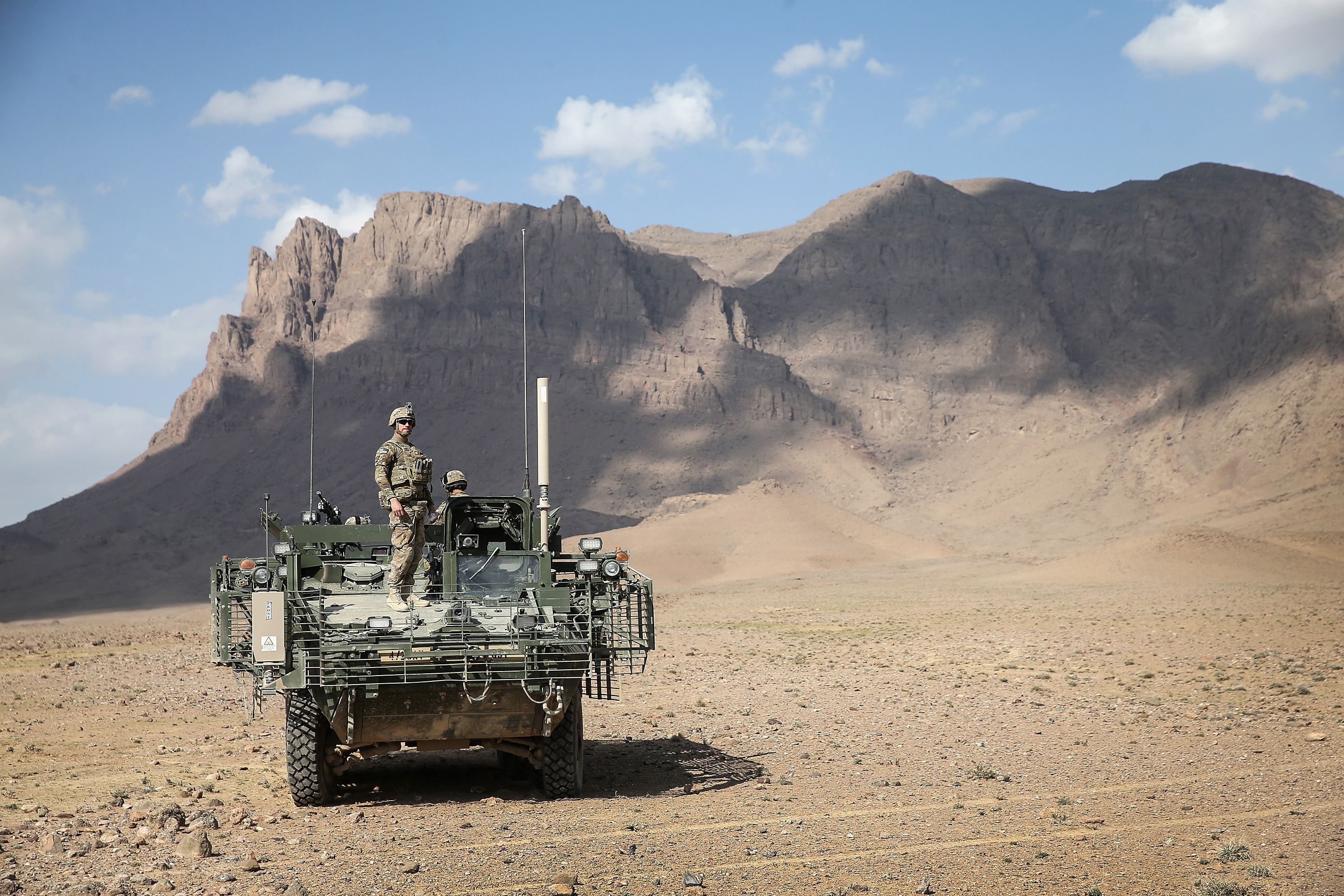 U.S. troops in Afghanistan in 2014.