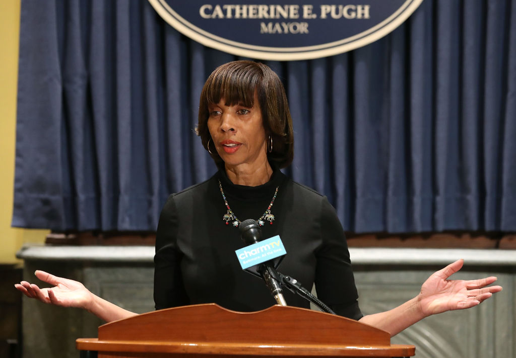 Baltimore Mayor Catherine Pugh steps aside amid book scandal