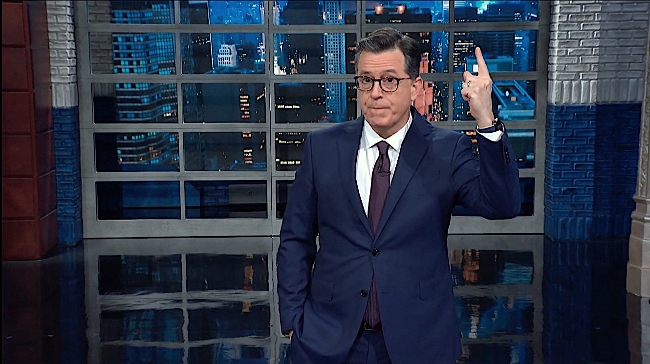 Stephen Colbert thanks Mitt Romney