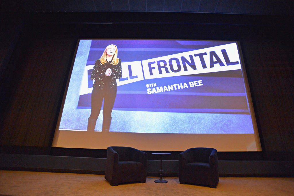 Samantha Bee promotes Full Frontal